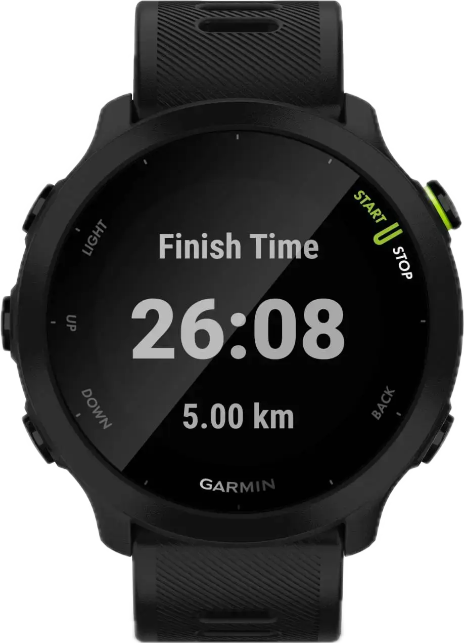 Garmin Forerunner 55, l'écran