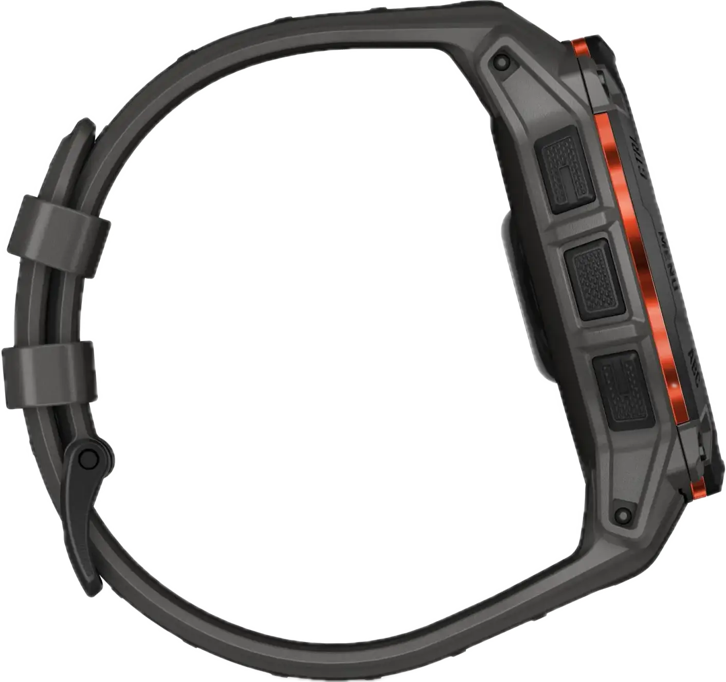 Garmin Instinct 3 Solar, l'épaisseur du boîtier de profil