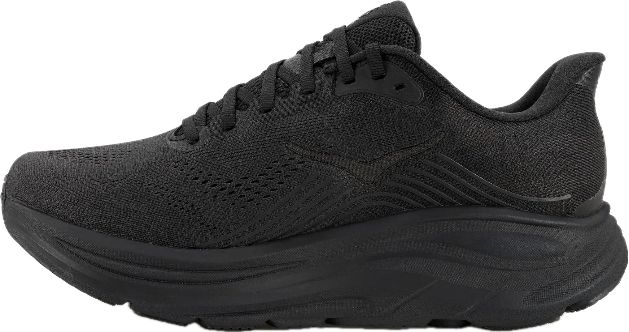 Profil de la Hoka Clifton 11, semelle de 42 mm au talon et drop de 8 mm