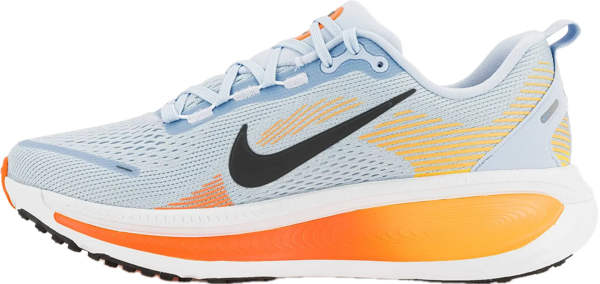 Profil de la Nike Vomero 18, semelle très haute en ZoomX et ReactX, drop de 10 mm